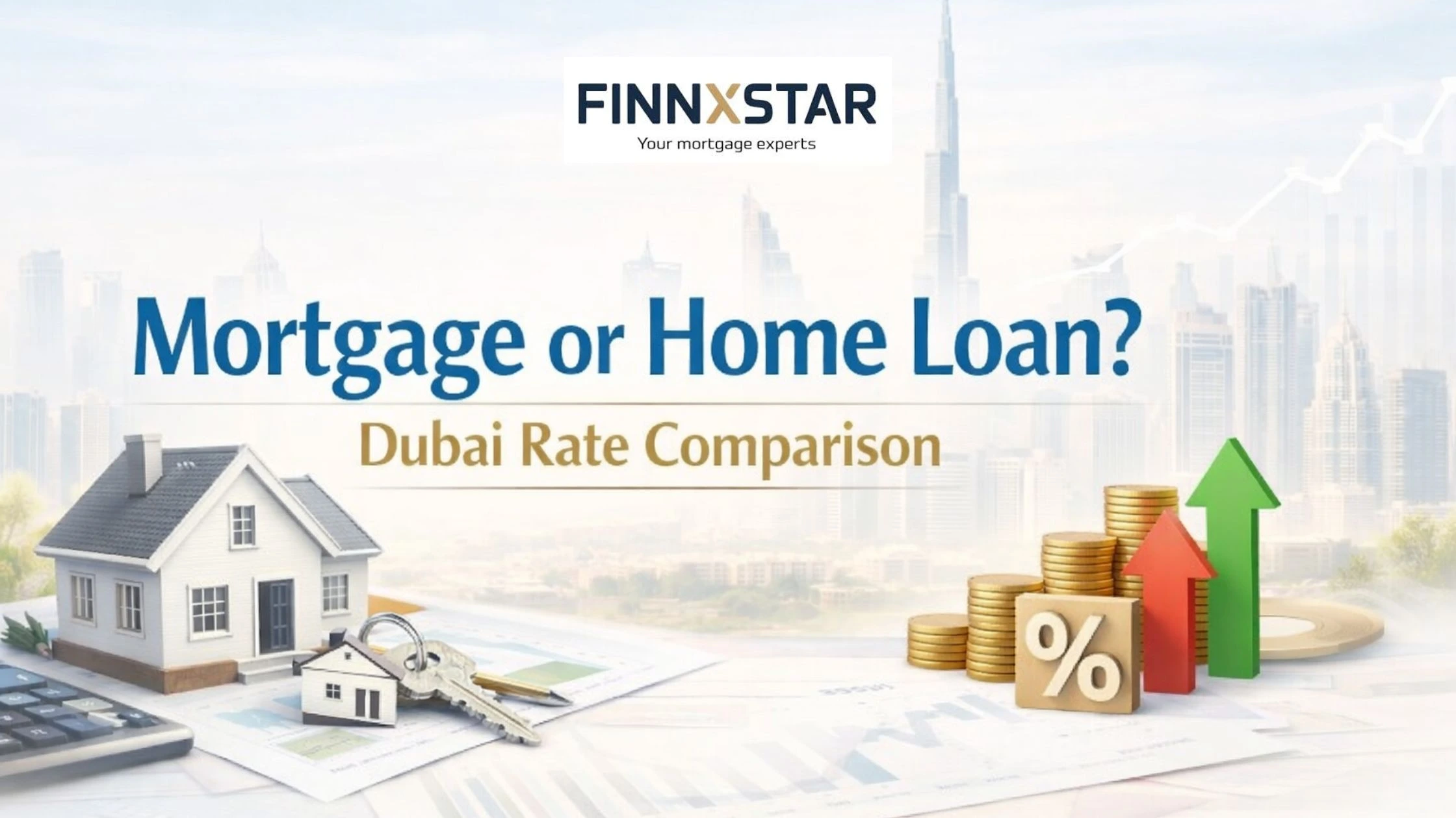 Mortgage vs Home Loan Rates in Dubai & UAE